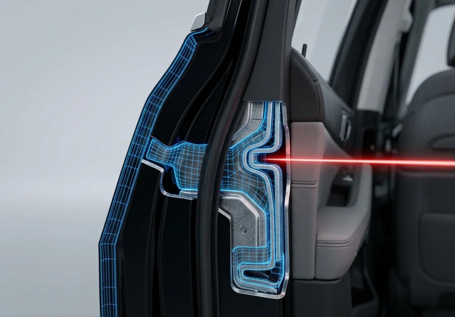 Armoured Door Overlap System