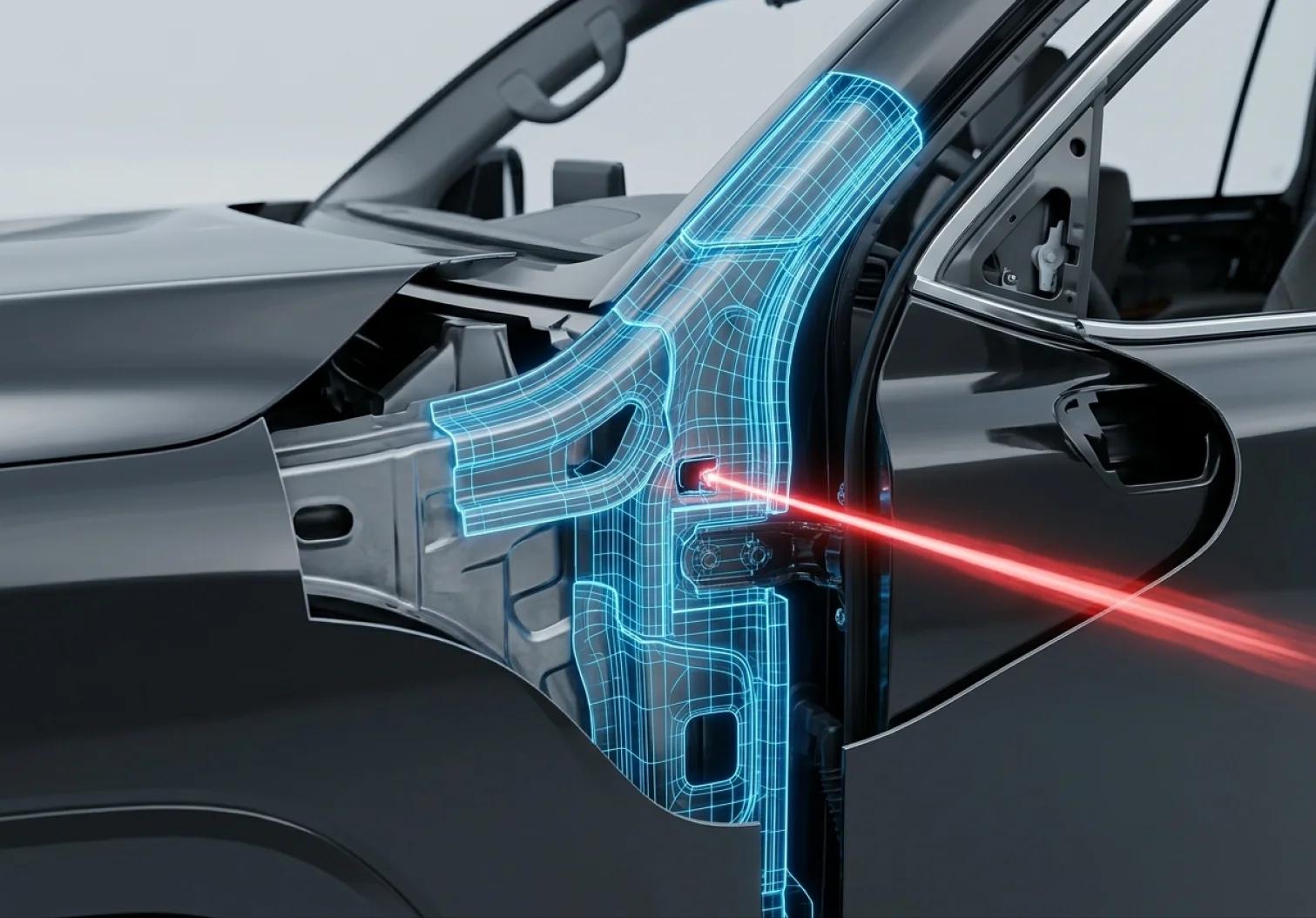 Armoured Door Overlap System