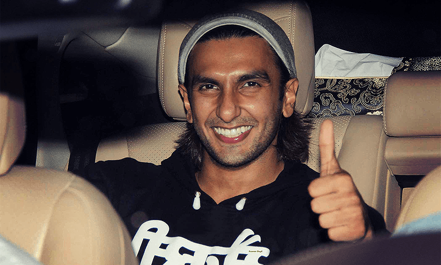 Ranveer Singh-s tempting four wheel style affair