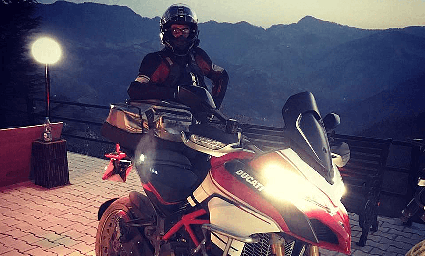 AdrenaSense with the  Ducati Multistrada Pikes Peak
